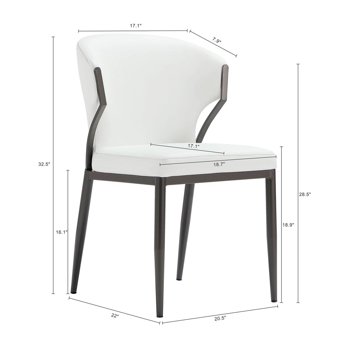 Kirsten Dining Chair - Set of 4
