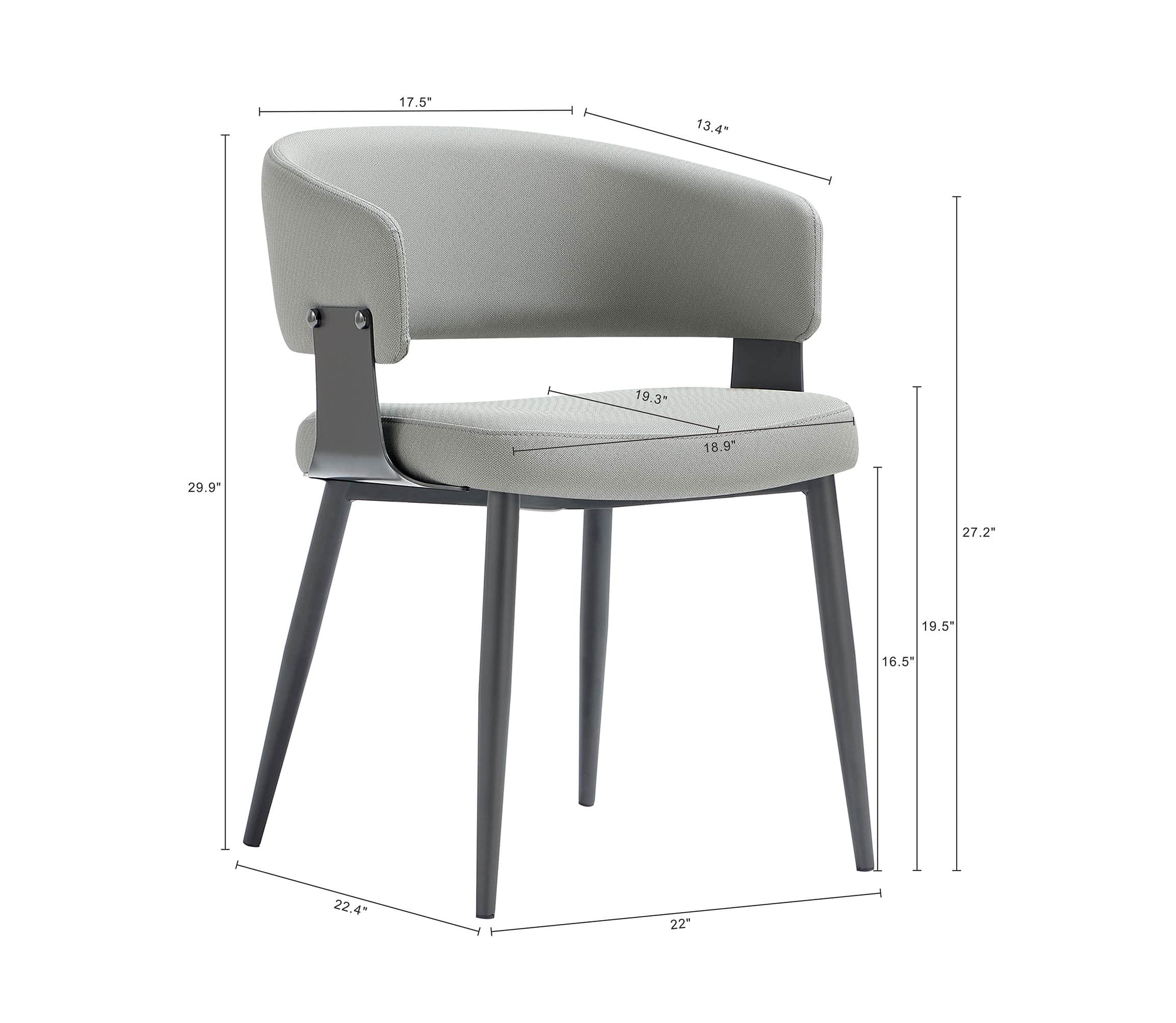 Luce Dining Chair - Set of 2