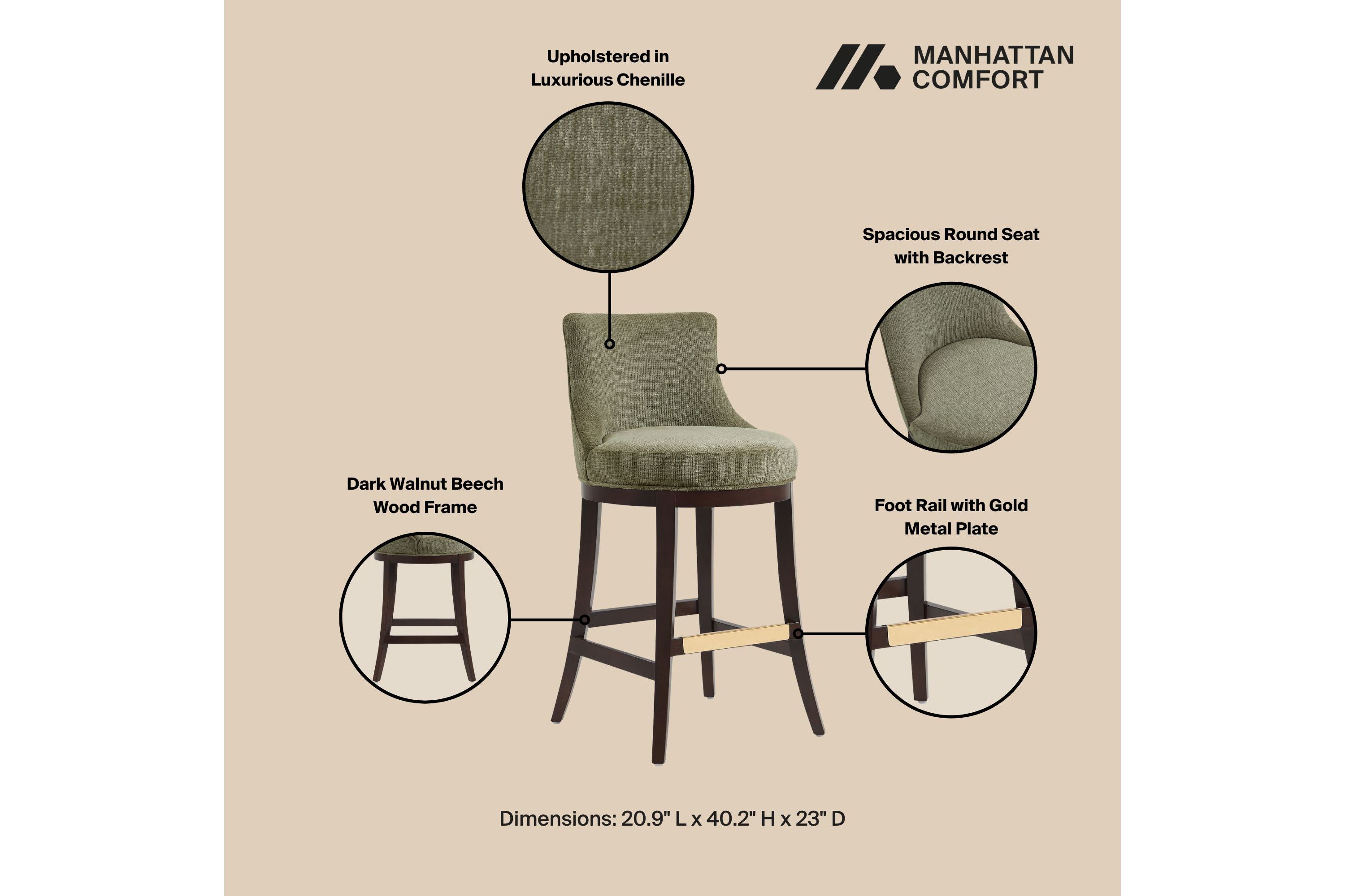 Lucia Barstool - Set of 2