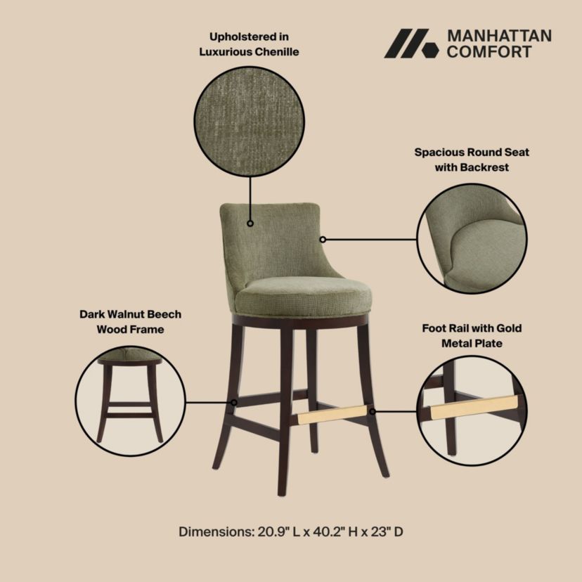 Lucia Barstool - Set of 2