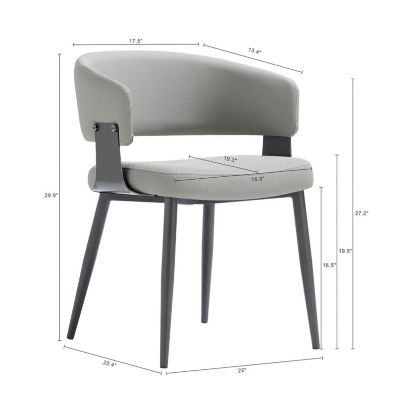 Luce Dining Chair - Set of 4