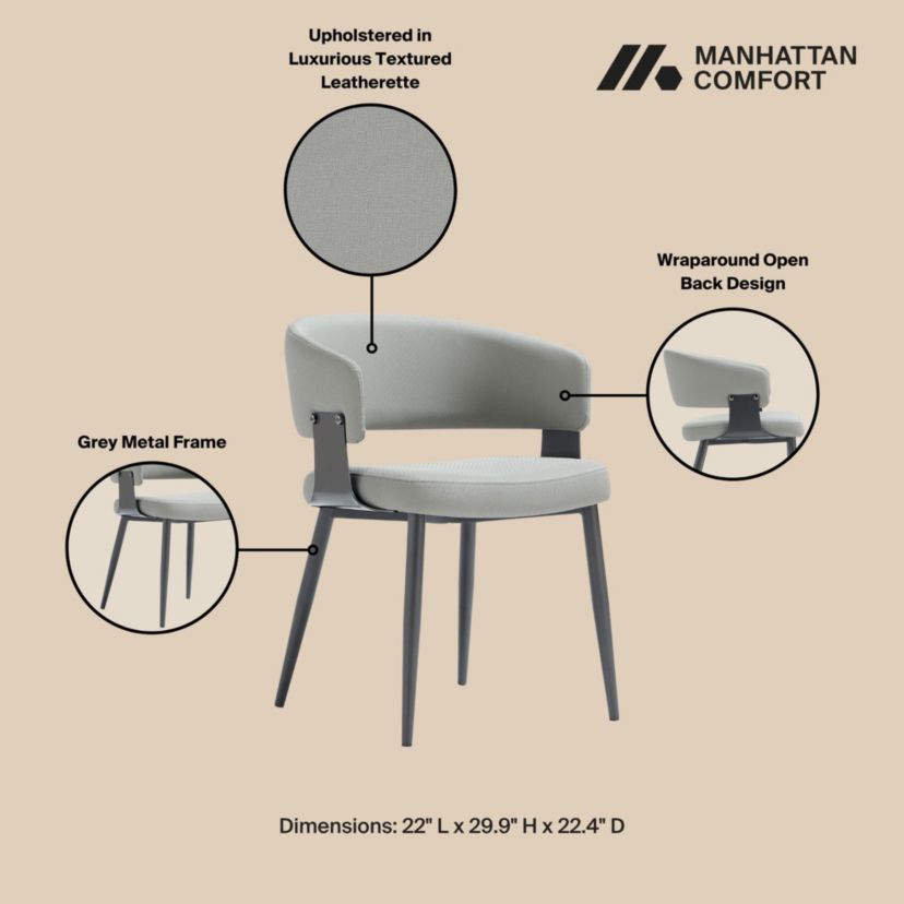 Luce Dining Chair - Set of 4