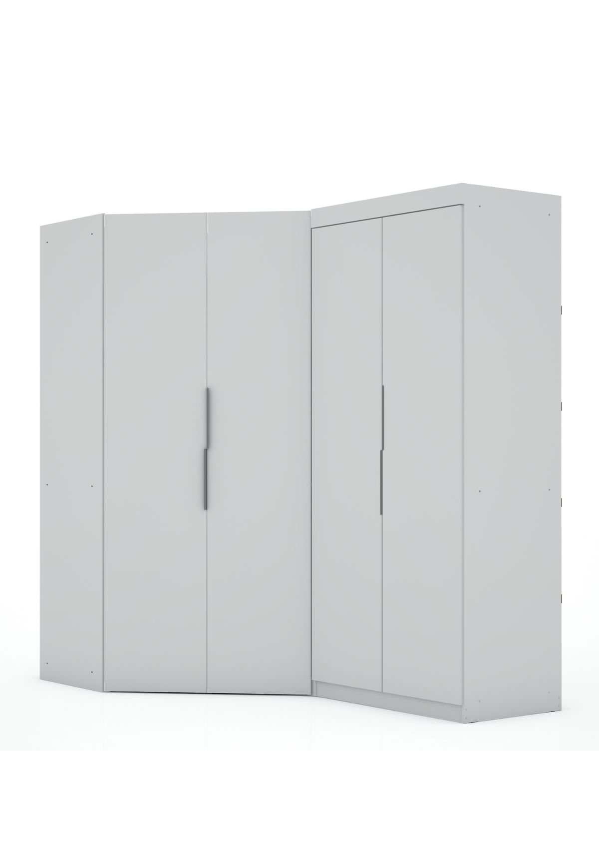 Mulberry 3.0 Sectional Corner Wardrobe Closet - Set of 2 in Tatiana Midnight Blue