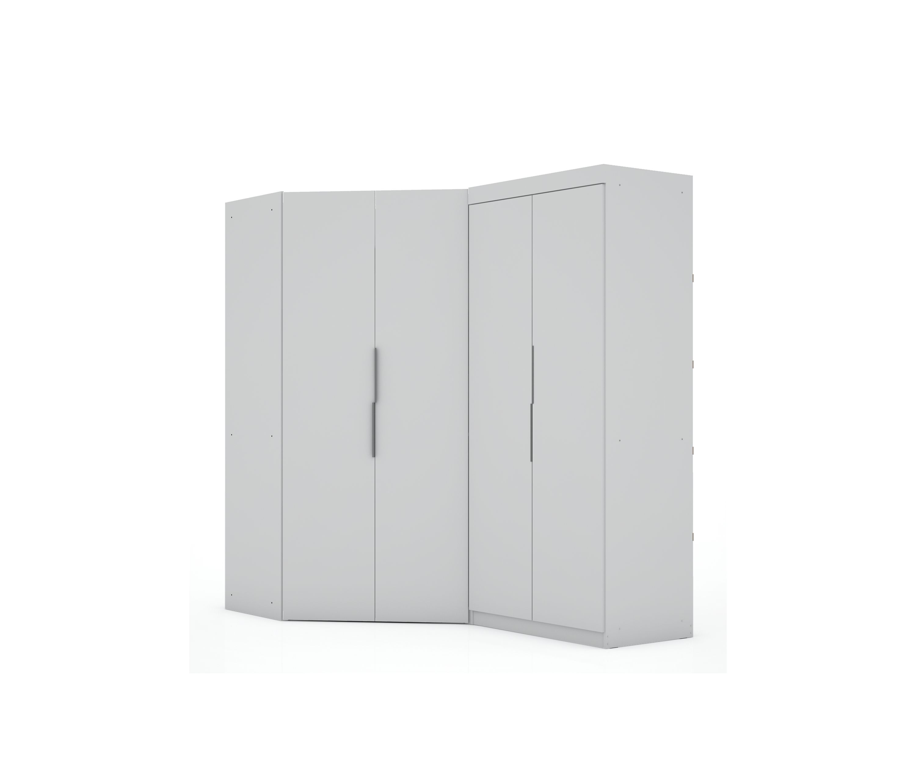 Mulberry 3.0 Sectional Corner Wardrobe Closet - Set of 2 in Tatiana Midnight Blue