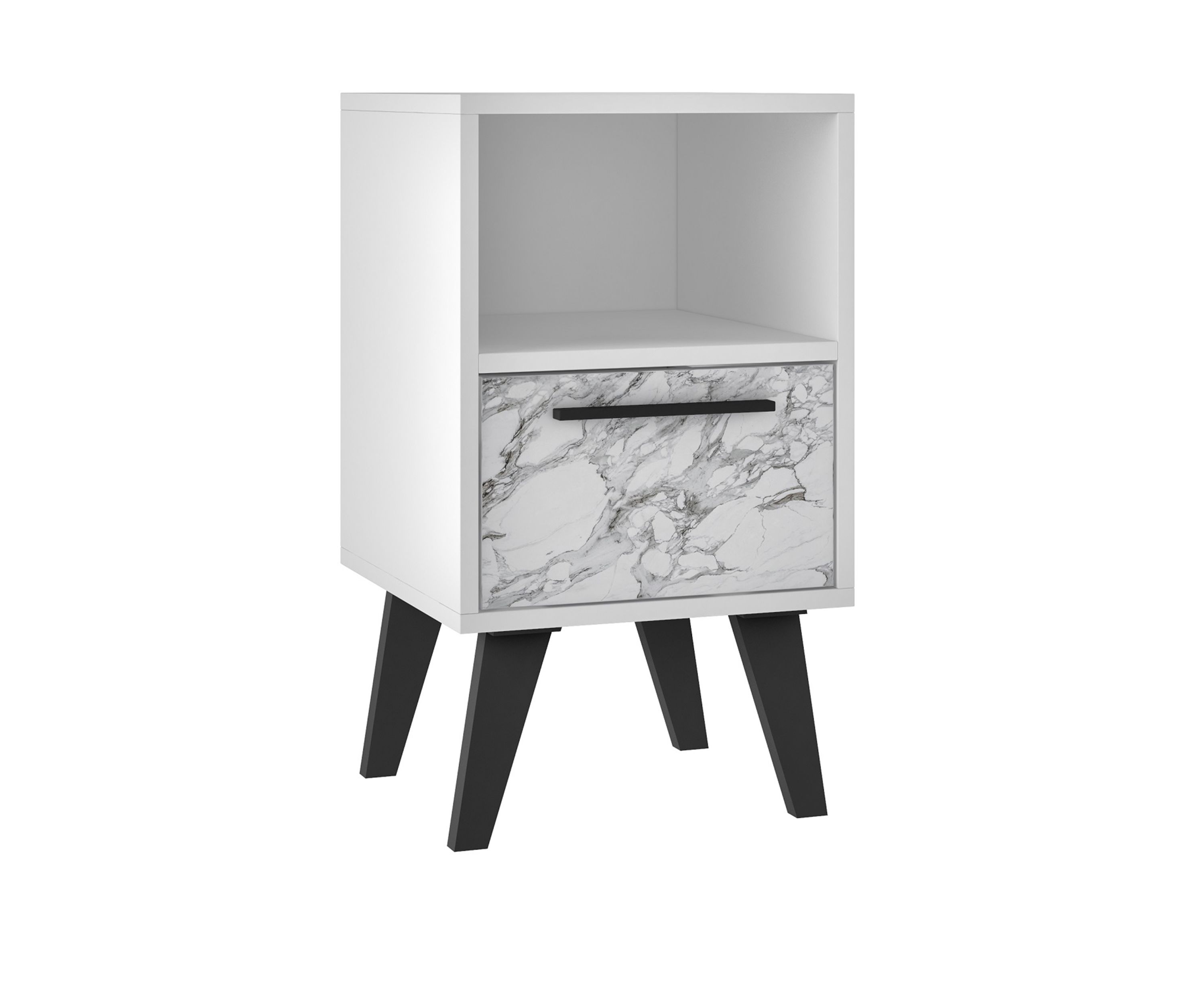Amsterdam Nightstand 1.0 in White