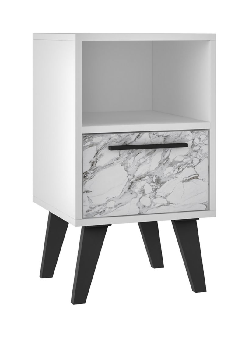 Amsterdam Nightstand 1.0 in White