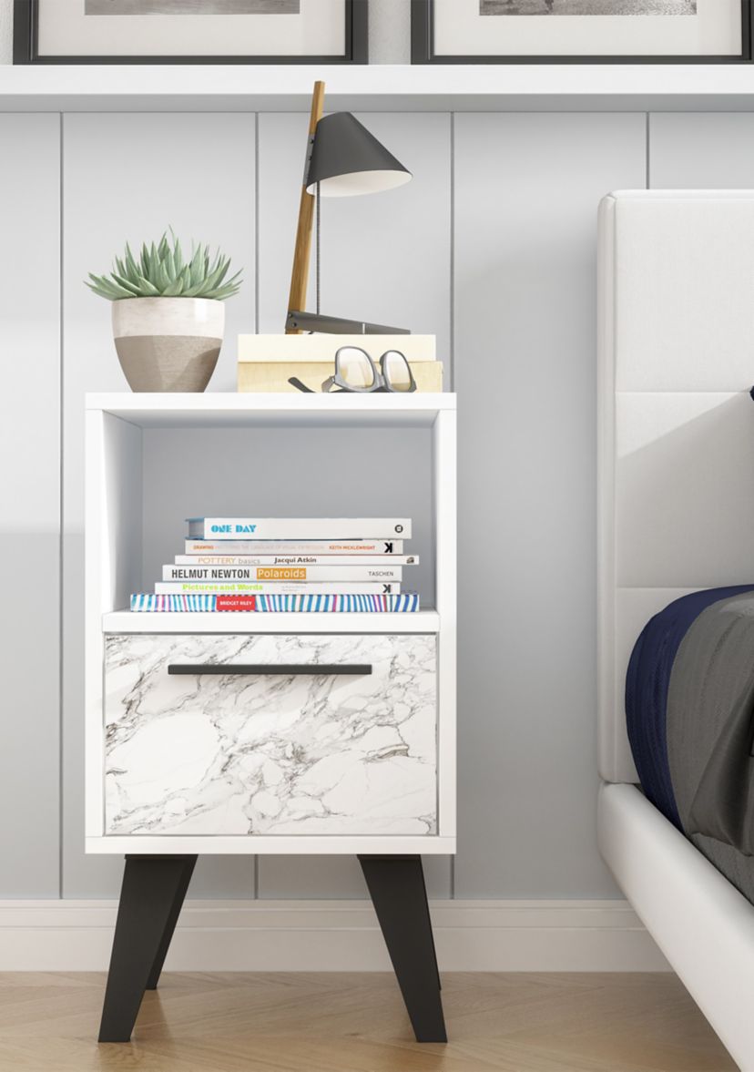 Amsterdam Nightstand 1.0 in White