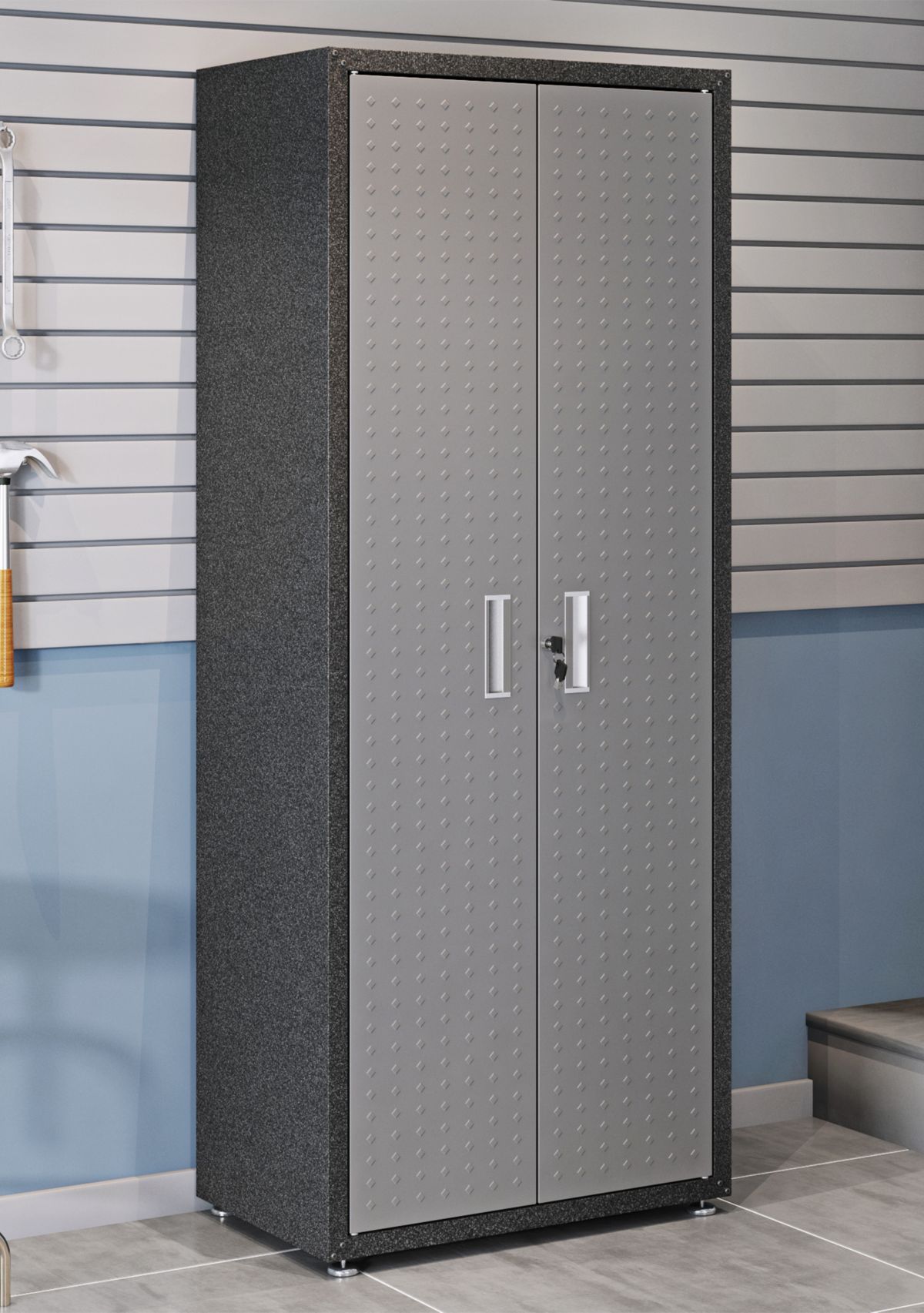 Fortress 75.4 Inch Garage Cabinet