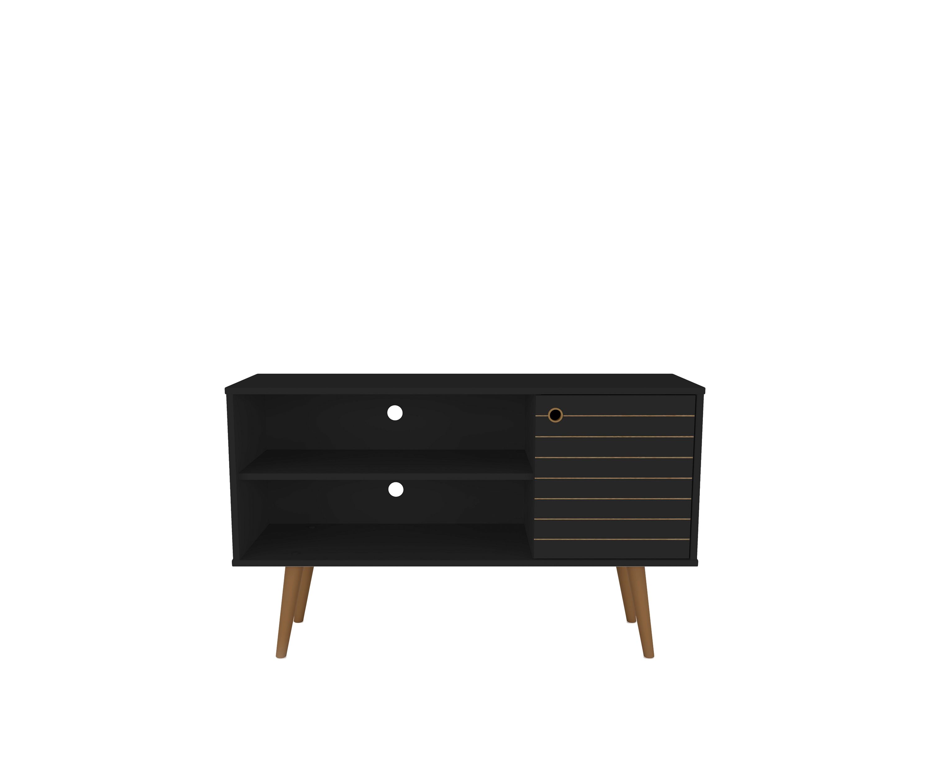42.52 Inch Black Liberty TV Stand