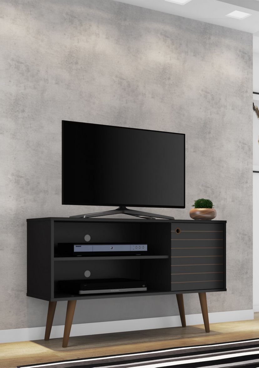 42.52 Inch Black Liberty TV Stand