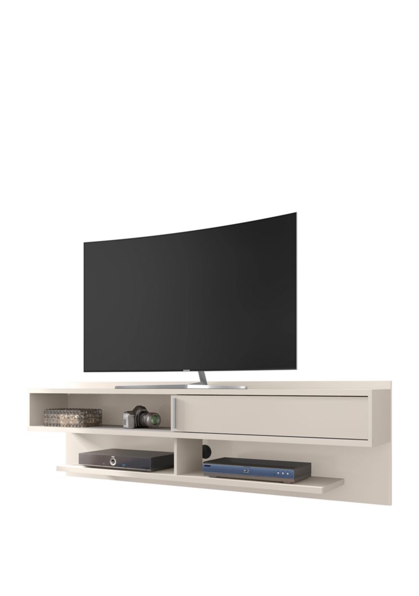 Astor 70.86" Floating Entertainment Center in Off White