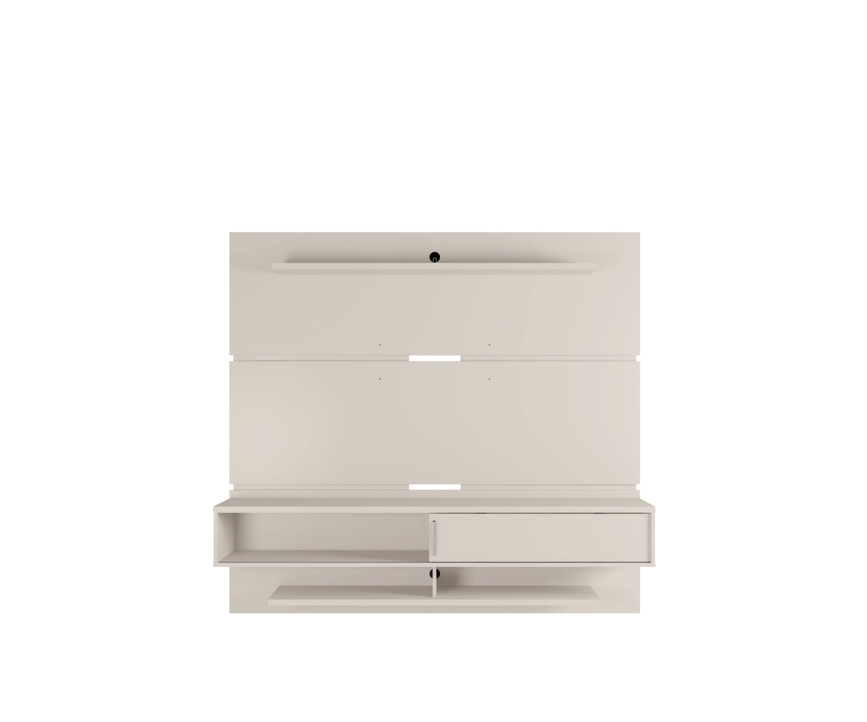 Astor 70.86" Floating Entertainment Wall Unit in Off White