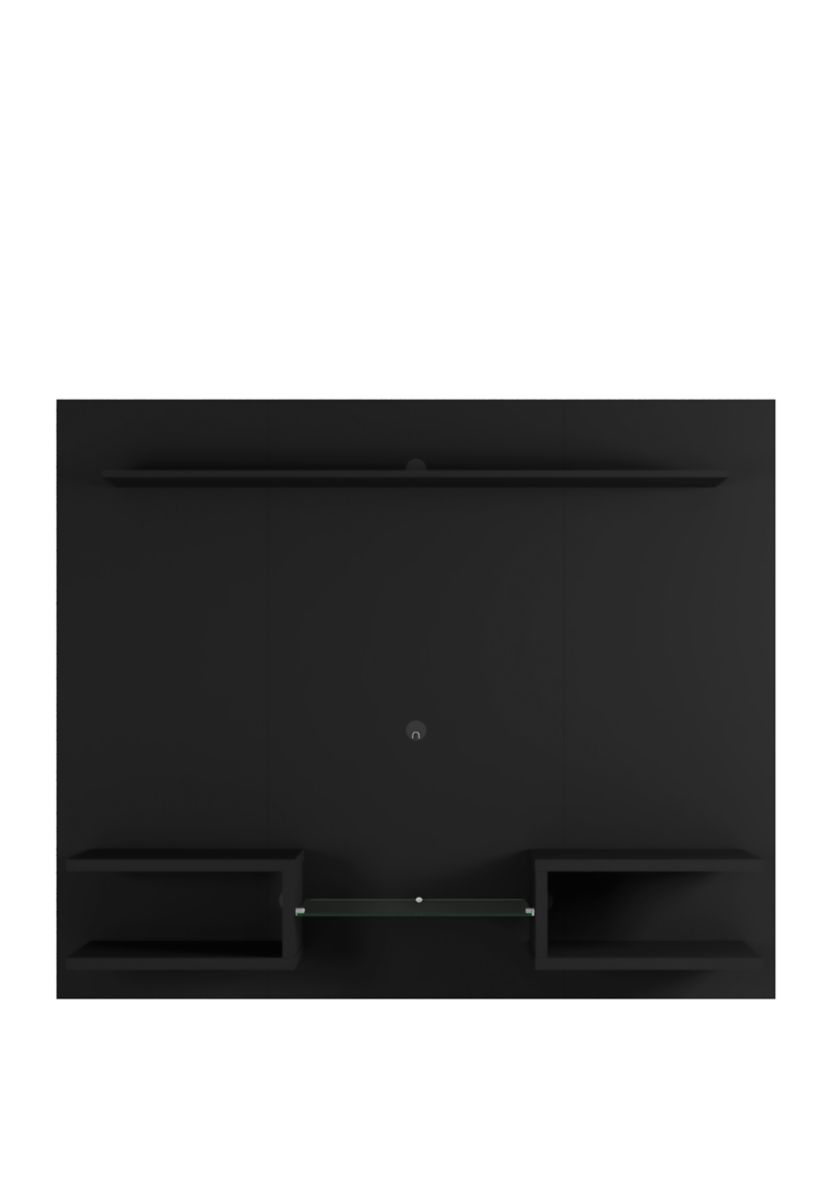 Plaza 64.25" Floating Entertainment Center in Black