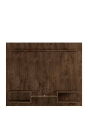 Plaza 64.25" Floating Entertainment Center in Rustic Brown