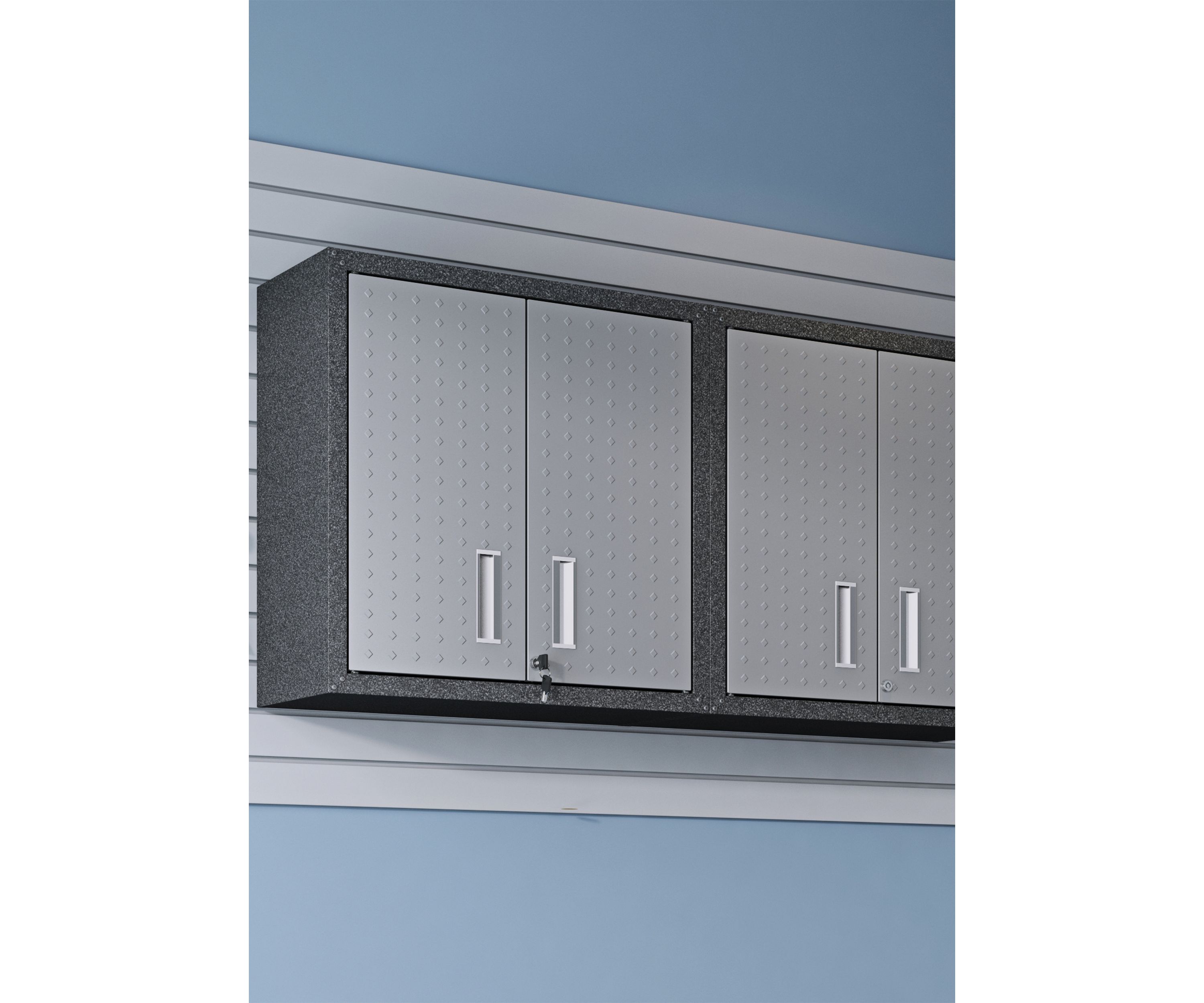 Fortress Floating Garage Cabinet - Set of 2