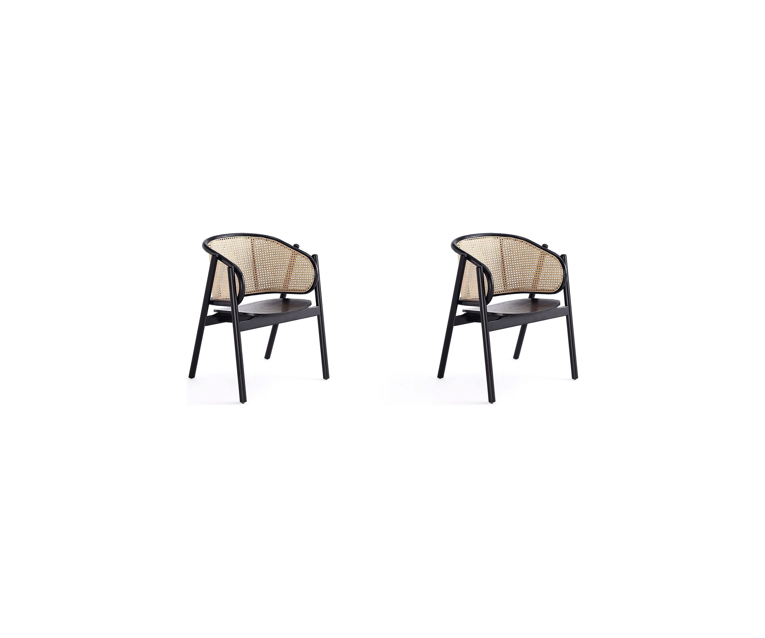 Versailles Cane Arm Chair - Set of 2