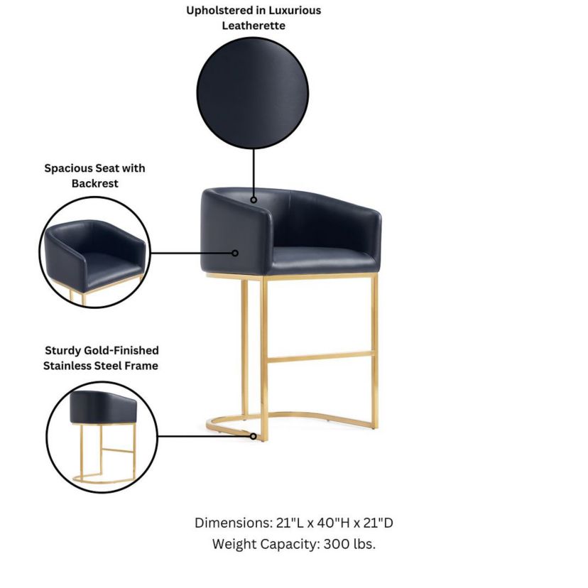 Louvre Barstool - Set of 2