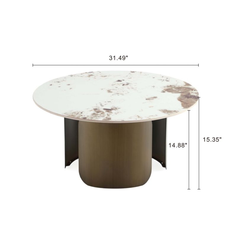 Monica Coffee Table and End Table Set of 2