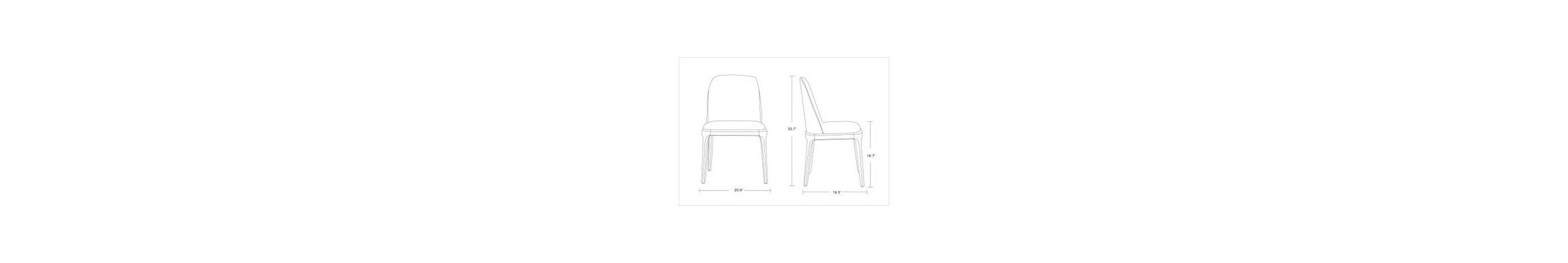 Courding Dining Chair -Set of 2