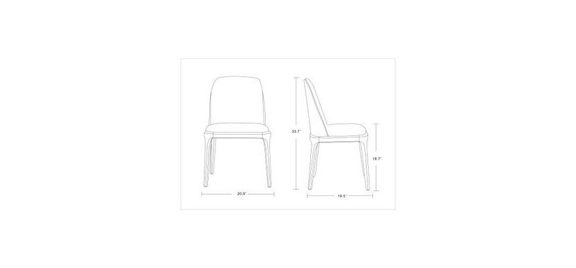 Courding Dining Chair -Set of 2
