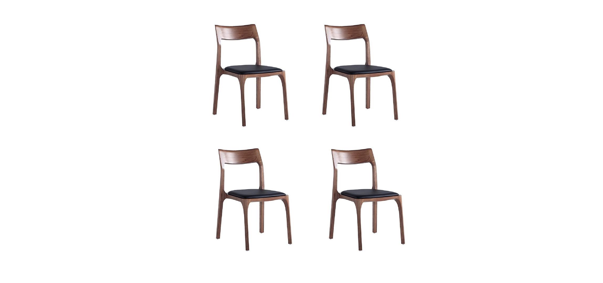 Moderno Stackable Dining Chair- Set of 4