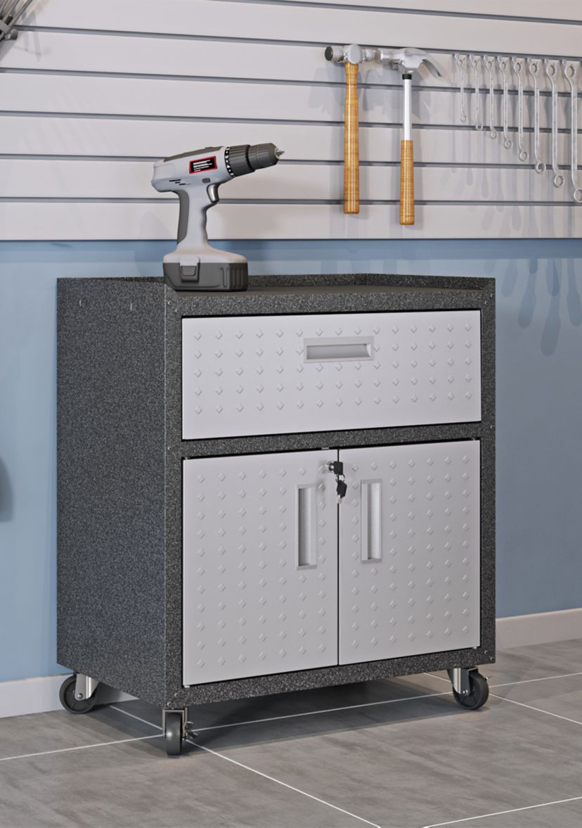  31.5 Inch Fortress Garage Mobile Cabinet