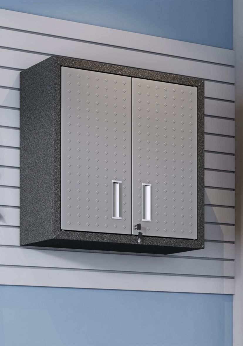 30 Inch Fortress Floating Garage Cabinet with Adjustable Shelves