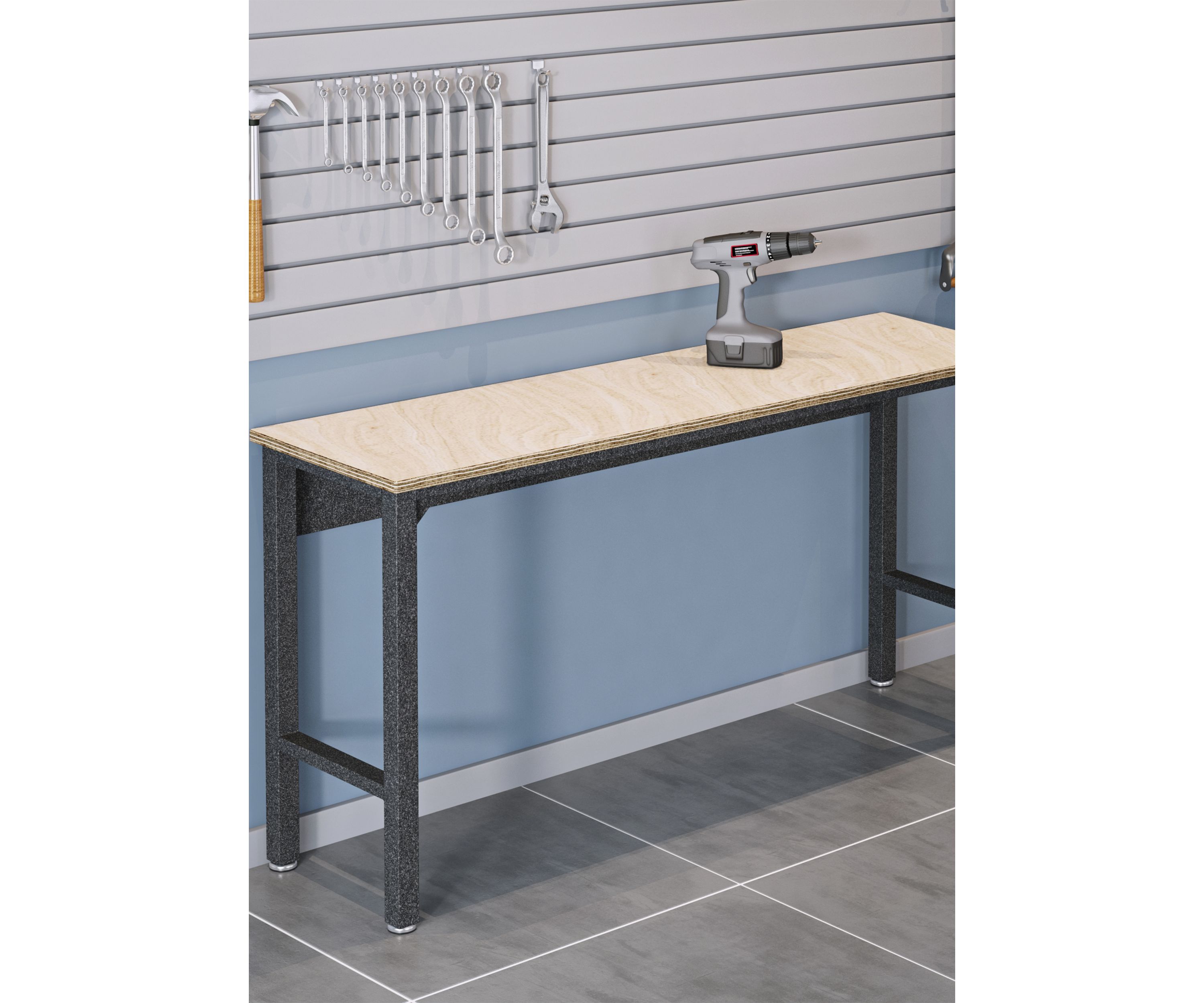 72.4 Inch Fortress Garage Table