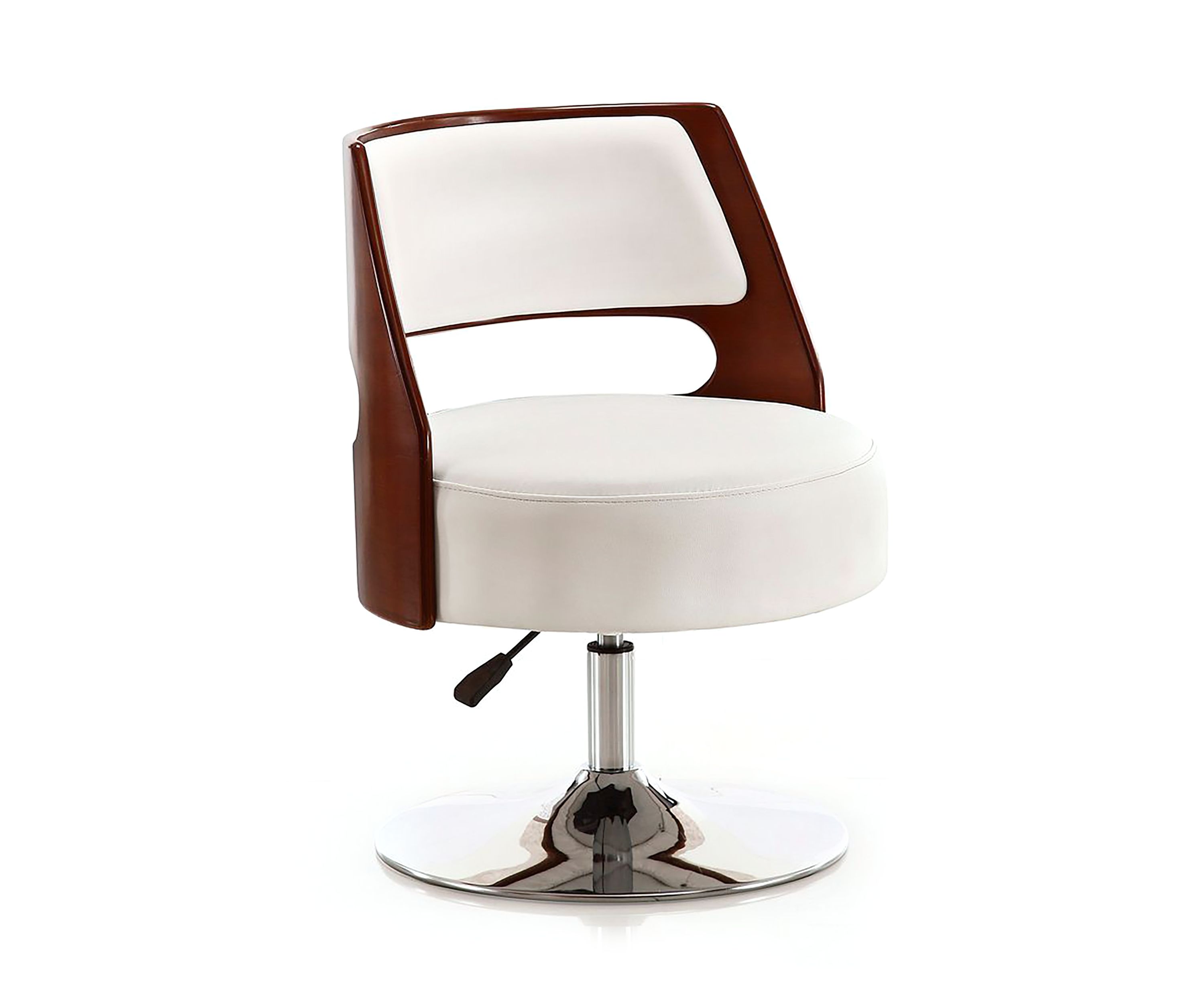 Salon Adjustable Height Swivel Accent Chair