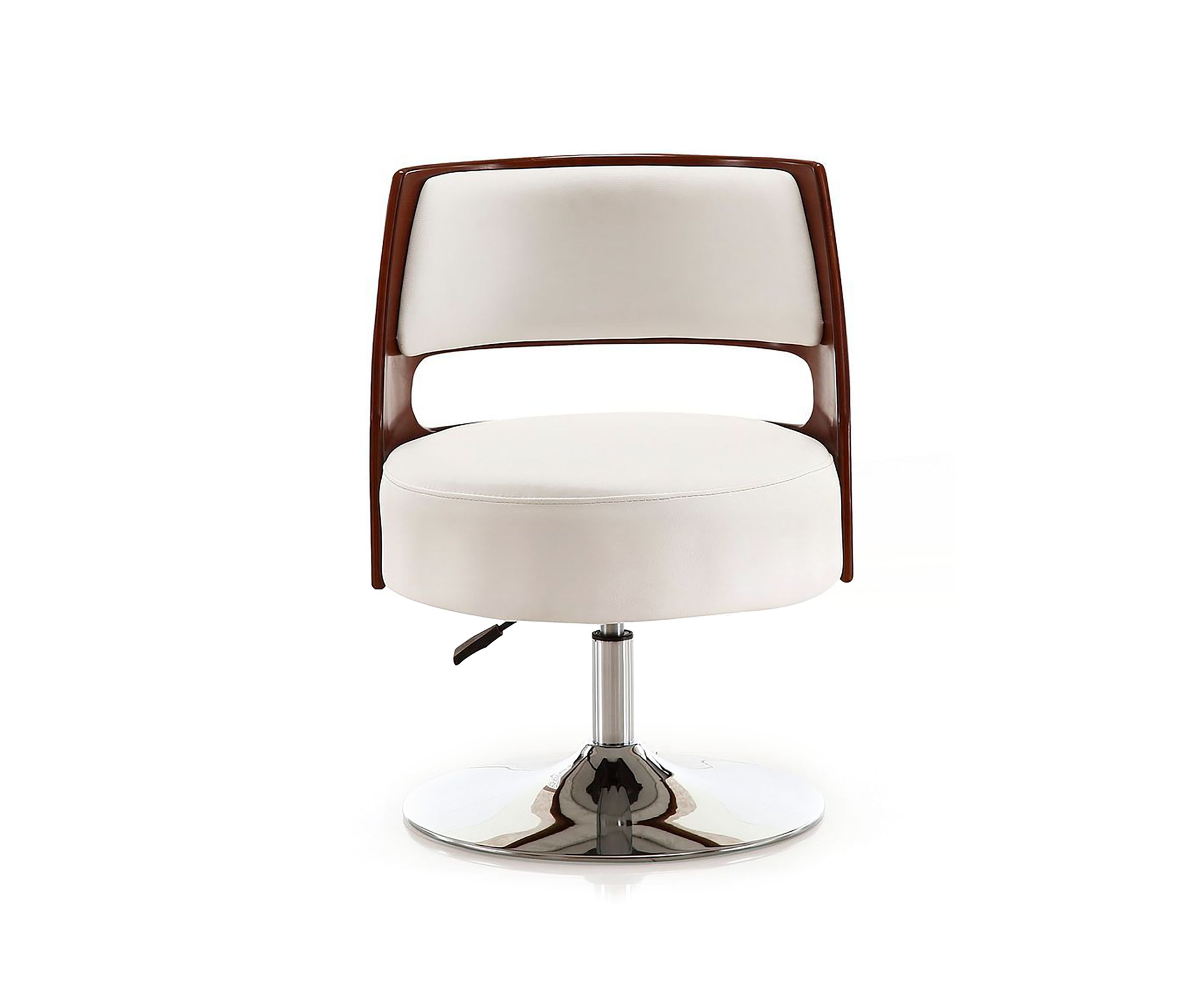 Salon Adjustable Height Swivel Accent Chair