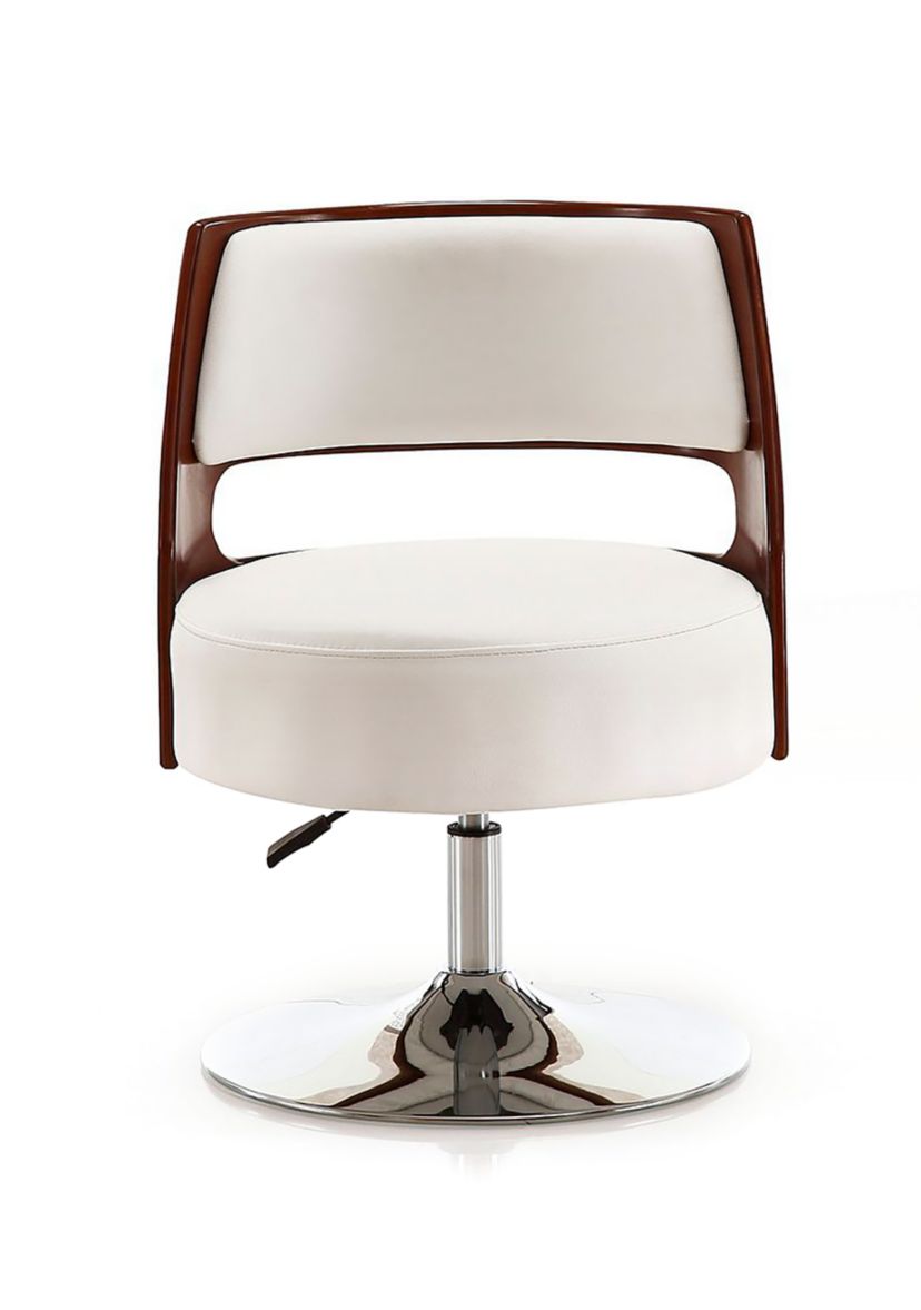 Salon Adjustable Height Swivel Accent Chair