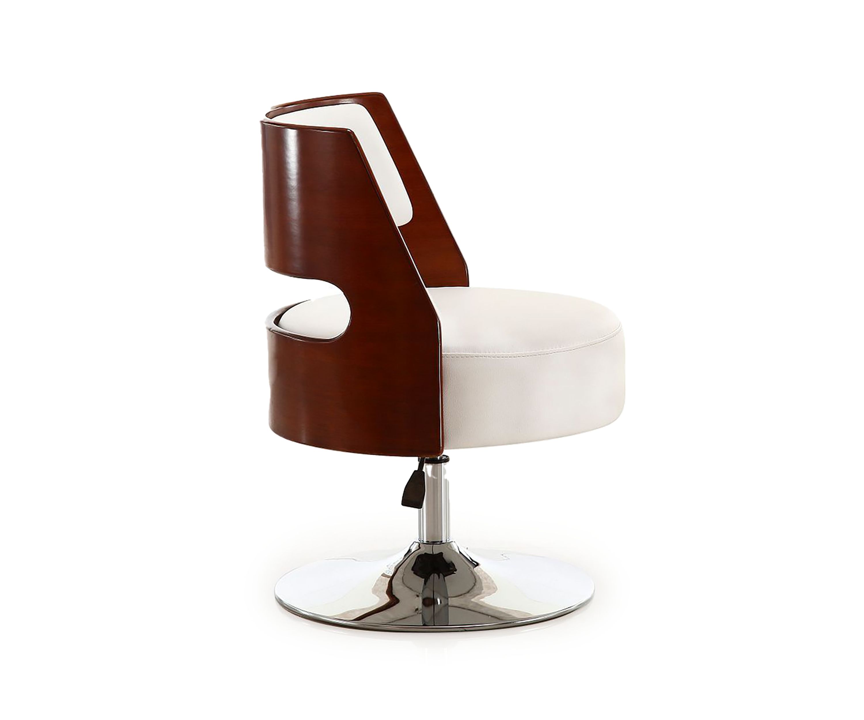 Salon Adjustable Height Swivel Accent Chair