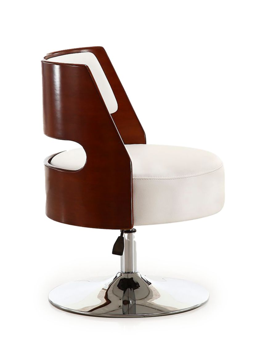 Salon Adjustable Height Swivel Accent Chair