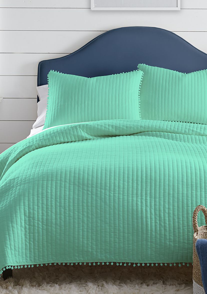Pom Pom Quilt Set
