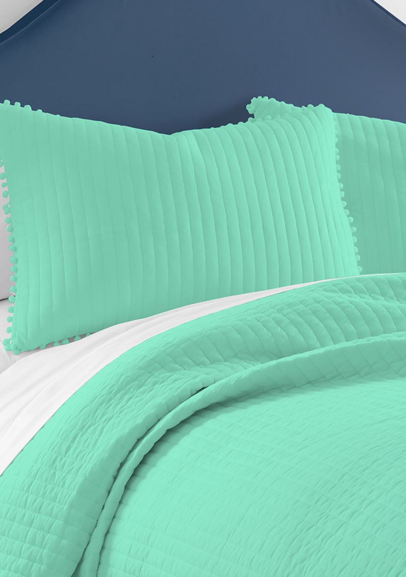 Pom Pom Quilt Set