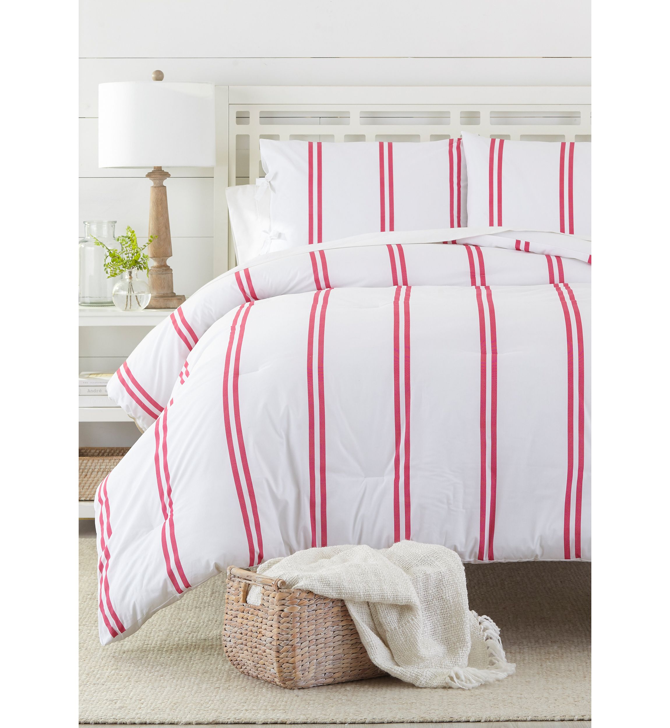 Ojai Stripe Reversible Comforter Set