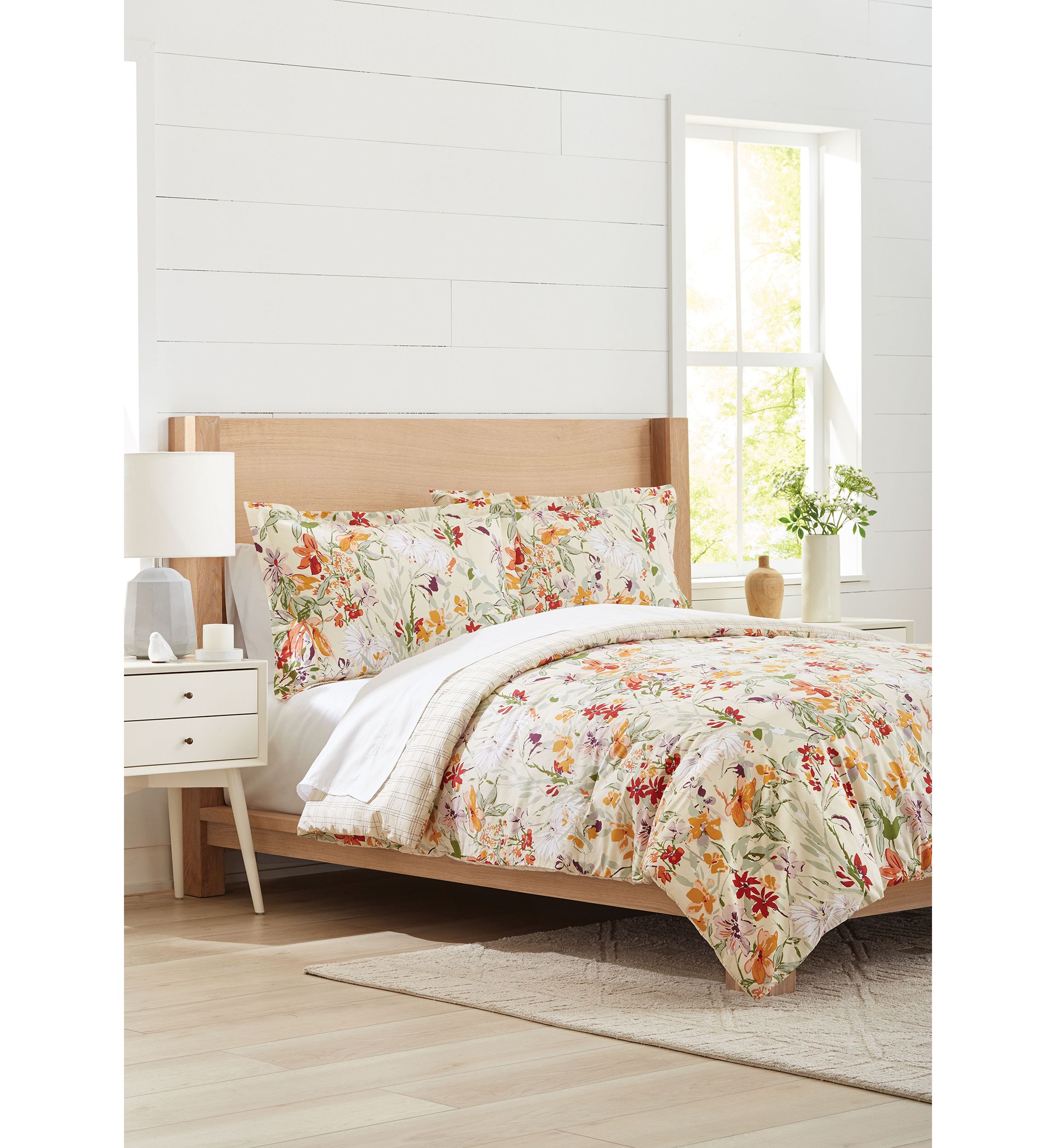 Klara Floral 3-Piece Comforter Set