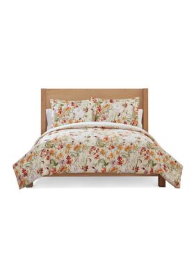 Blooming Treillage Floral Comforter Set Bedding