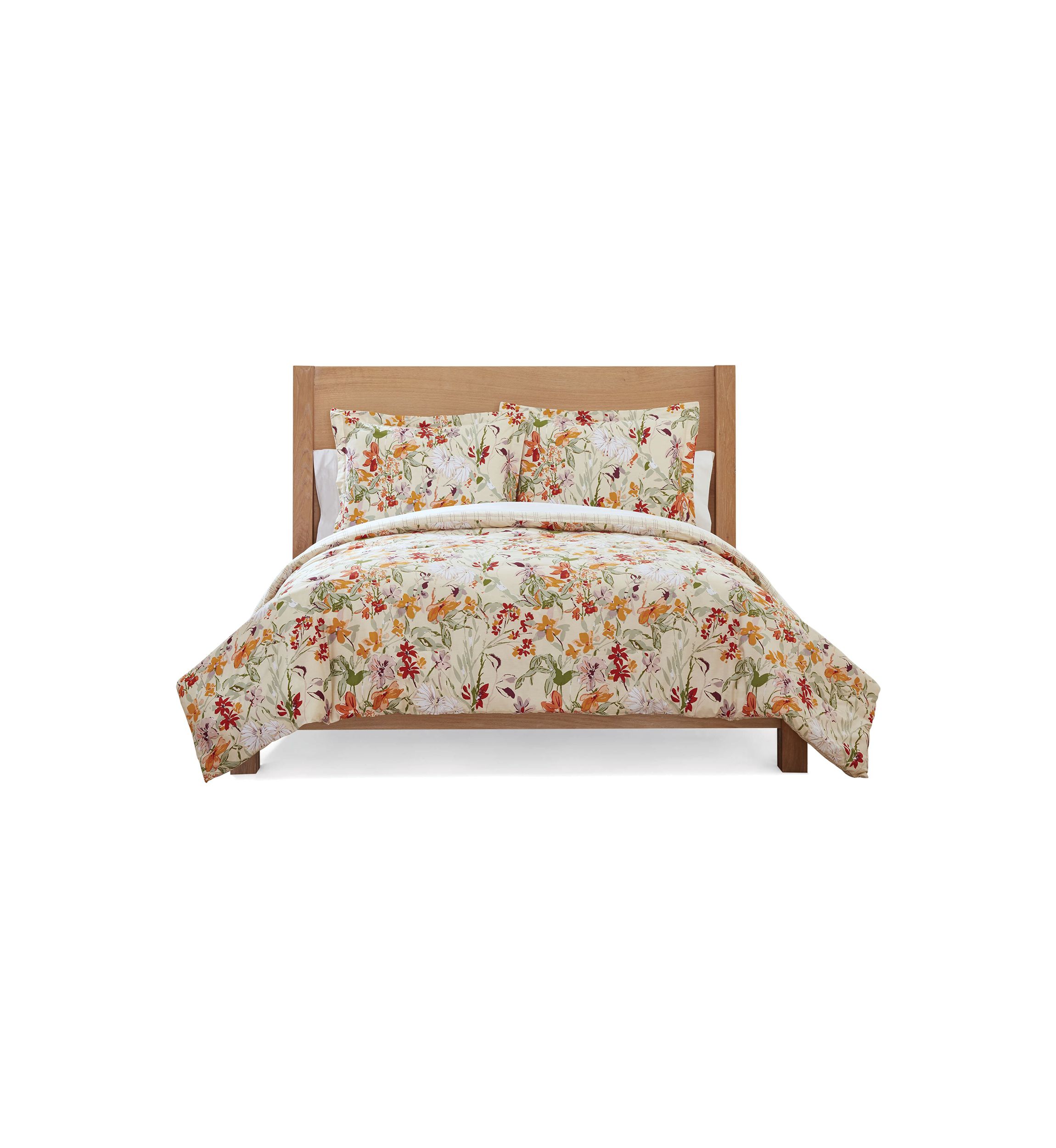 Klara Floral 3-Piece Comforter Set