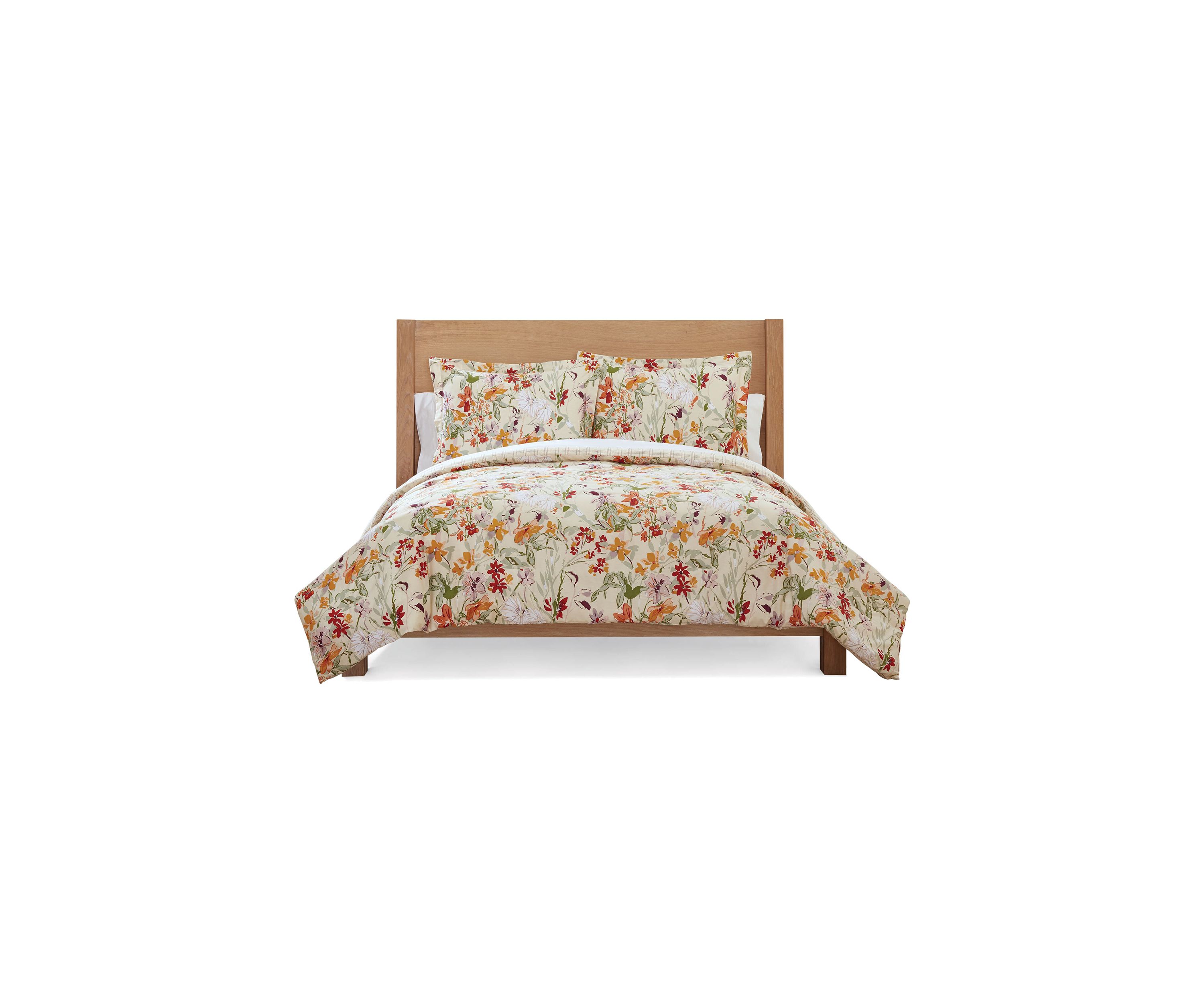 Klara Floral 3-Piece Comforter Set