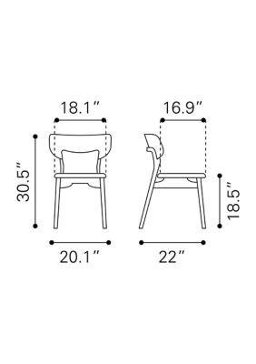Russell Dining Chair - Set of 2