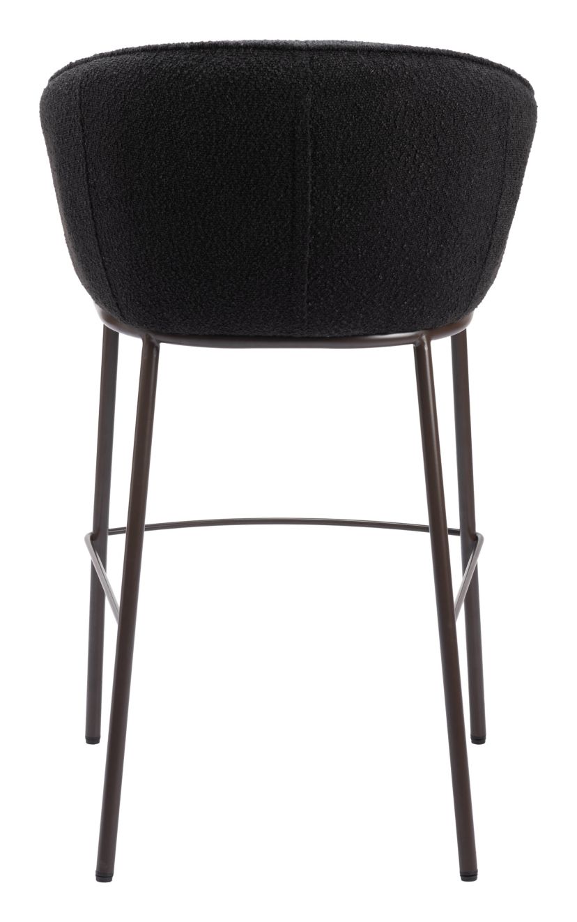 Essen Barstool Black & Bronze