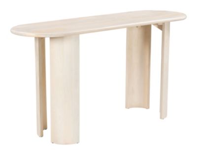 Zuo Modern Risan Console Table Natural