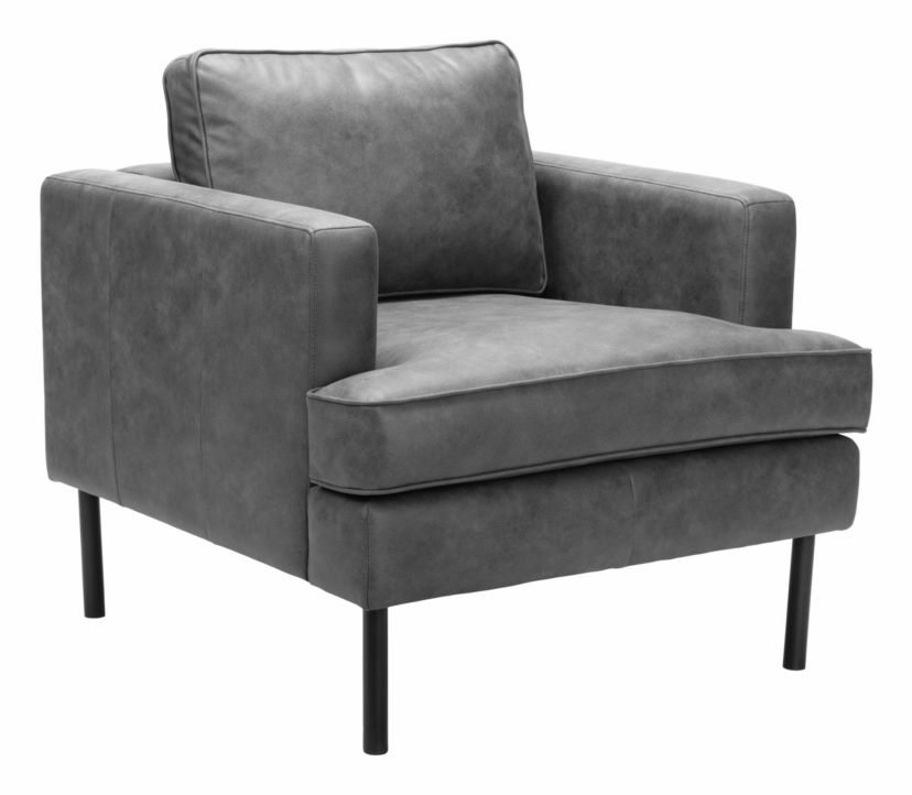 Decade Armchair Vintage Gray