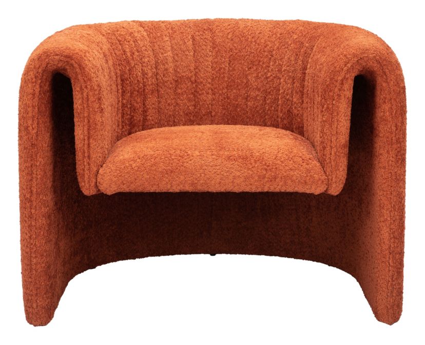 Viana Accent Chair Burnt Orange