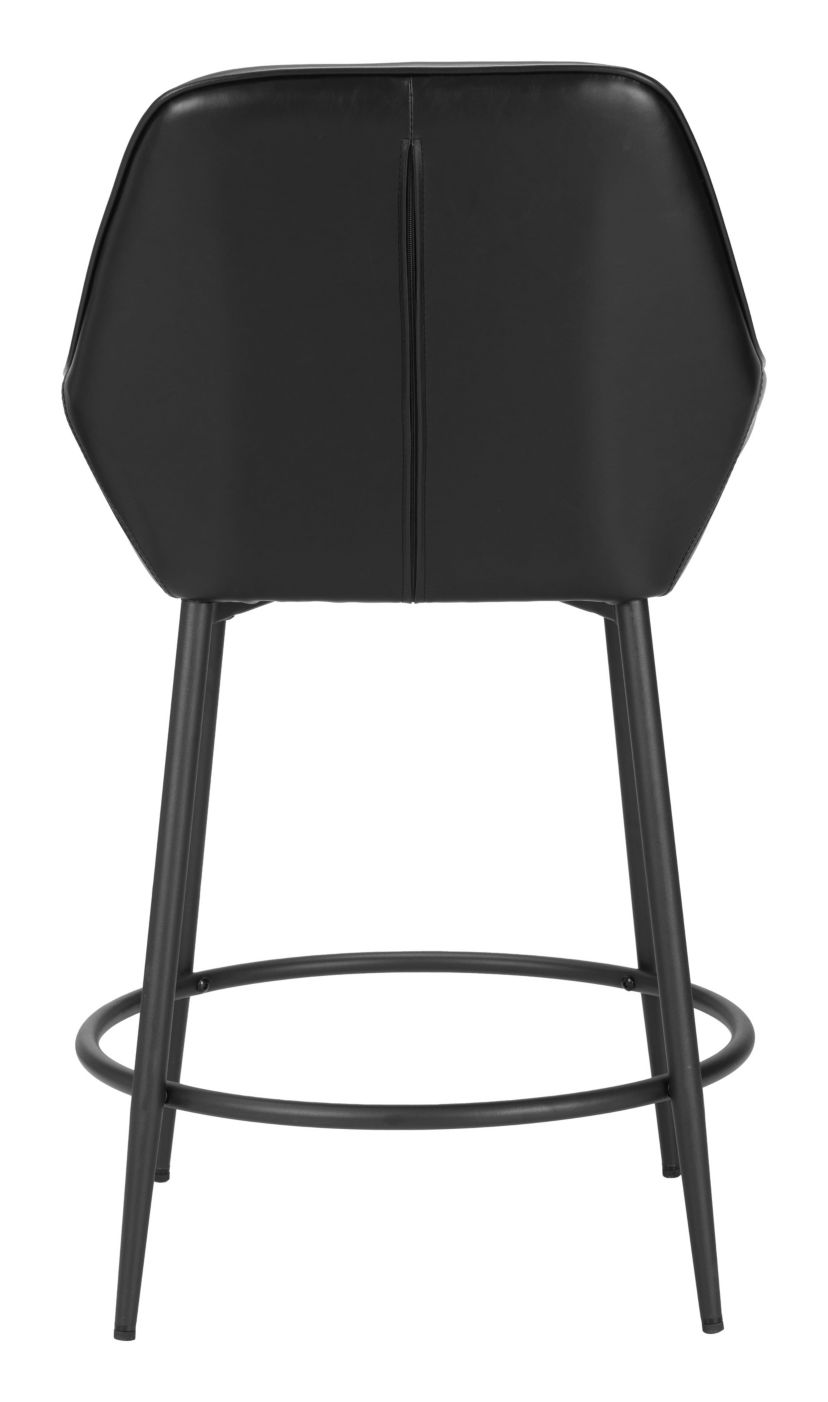 Vila Counter Stool (Set of 2) Black