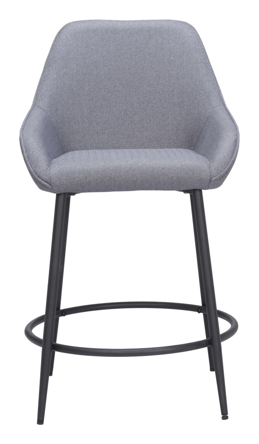 Vila Counter Stool (Set of 2) Gray