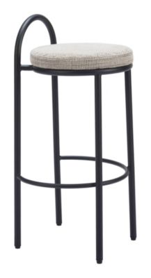 Zuo Modern Sisal Barstool (Set of 2) Beige Tweed