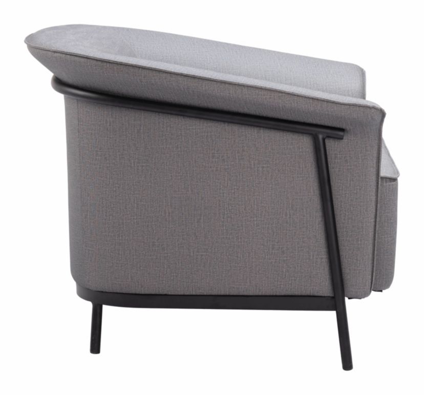 Burry Accent Chair Slate Gray