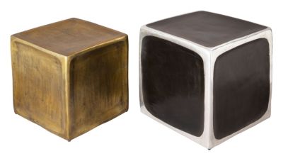 Zuo Modern Brics Side Table Set (2-Piece) Multicolor